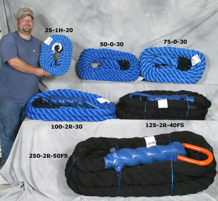 Blue Tow Rope from Custom Rope